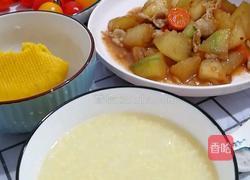 山药小米粥的做法图解6