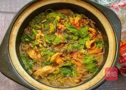 Illustration of how to make spicy rice noodles 11