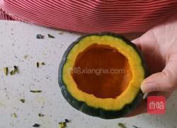 万圣节南瓜虾仁炒饭的做法图解2