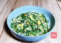 韭菜鸡蛋炒饭的做法图解7