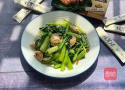 肉丸子炒小芥菜的做法图解13