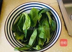 菜心豆腐汤的做法图解2