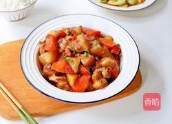 胡萝卜炖肉的做法图解15