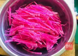 糖醋心里美的做法图解1