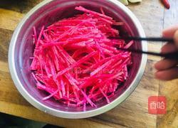 糖醋心里美的做法图解7