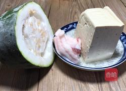 豆腐炖冬瓜的做法图解1