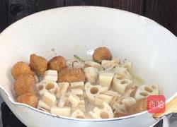 肉圆黄焖藕的做法图解4
