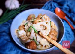 肉圆黄焖藕的做法图解8