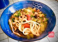 香菇羊肉臊子面的做法图解14