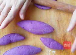 紫薯豆沙包的做法图解5