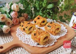 平底锅肉松蛋糕卷的做法图解19