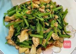 鸡蛋酱茼蒿的做法图解10