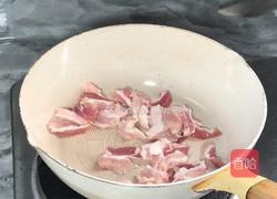 五花肉炒西兰花的做法图解6