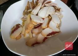 回锅肉炒白萝卜的做法图解3