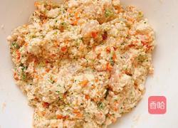 豆腐鸡肉饼的做法图解4