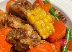 玉米胡罗卜烧排骨的做法图解12