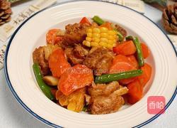 玉米胡罗卜烧排骨的做法图解13