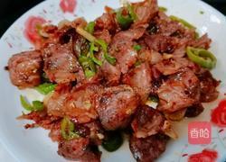 青椒腊肠的做法图解9