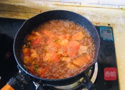 番茄青菜汤面的做法图解4