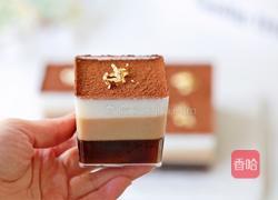 咖啡三色布丁的做法图解12