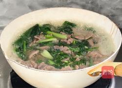 青菜猪肝汤的做法图解8