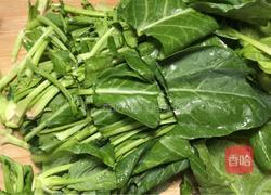 青菜炒鸡蛋的做法图解2