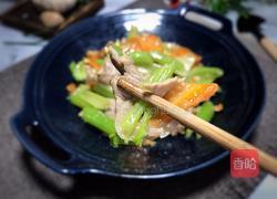 芹菜炒牛肉的做法图解10