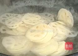 姜汁藕片的做法图解4