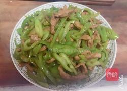 李氏青椒炒肉丝的做法图解8