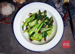 酸辣菜心的做法图解9