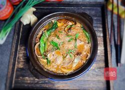 猪肝粉丝砂锅煲的做法图解13