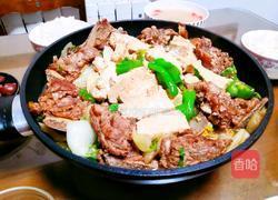 菊花菜烧牛排骨的做法图解10