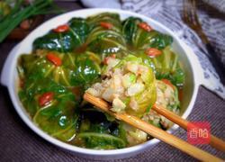 白菜包肉的做法图解15