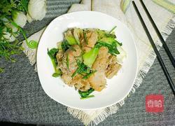 青菜炒霉豆渣的做法图解10