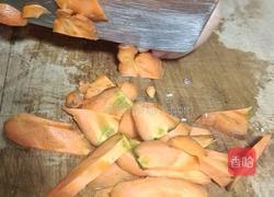 黄瓜胡萝卜炒肉片的做法图解3