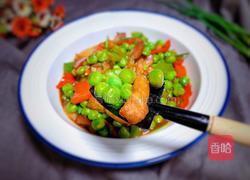 豌豆米炒肉的做法图解15