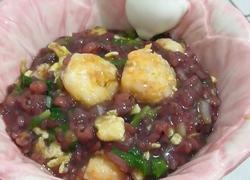 鲜虾紫米粥