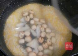 猪肝菠菜粥的做法图解3