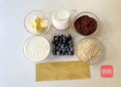 蓝莓燕麦慕斯蛋糕的做法图解1