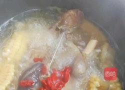 玉米段羊腿汤的做法图解5