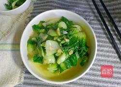 蒜爆小白菜的做法图解9