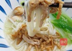 肉丝热汤面的做法图解11