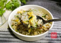 莲藕芹菜蛋炒饭的做法图解11