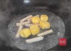 燕饺豆泡汤的做法图解3