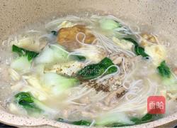 青菜鸡蛋肉丝汤面的做法图解10
