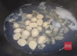 紫菜丸子海蛎汤的做法图解4