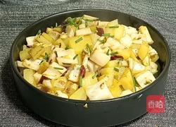 酸辣土豆藕丁的做法图解8