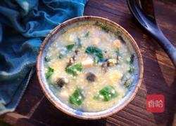 白菜冻豆腐皮蛋粥的做法图解12