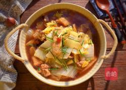 白菜炖豆渣的做法图解16