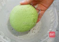 小白菜皮做的馄饨的做法图解5